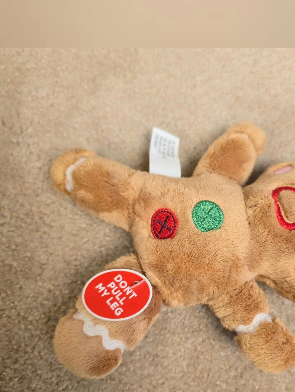 Cvs Gingerbread Man Occasions Gingerbread Man Pull Leg String Talking Plush